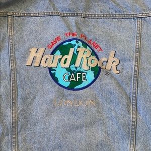 HARD ROCK CAFE SAVE THE PLANET LONDON JACKET